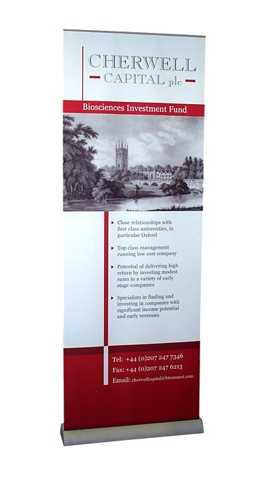 roller banner design