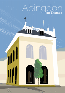 Abingdon County Hall illustration